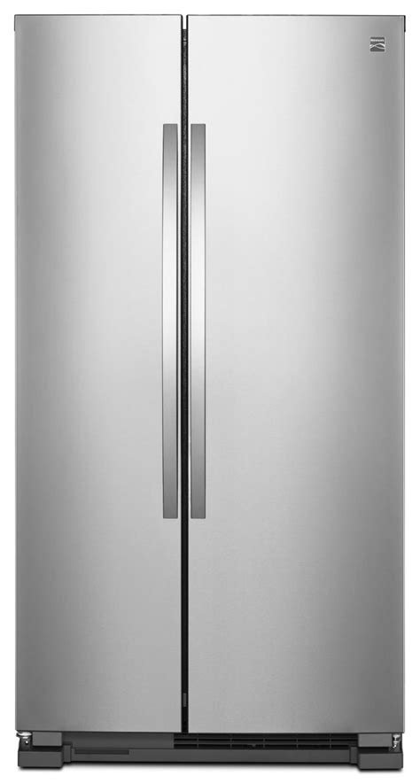 Kenmore 41173 25 Cu Ft Side By Side Refrigerator Stainless Steel