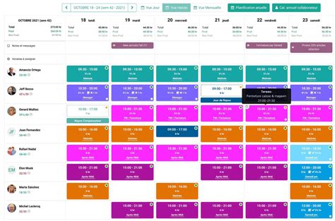 Logiciel De Gestion De Planning Quipes Retail Beam