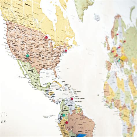 Personalized World Traveler Map