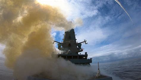 The sixth and the final type 45 destroyer hms duncan was delivered to the royal navy on 22 march 2013 and was operational in december 2013. Formidable Shield 2019: Type 45 Destroyer Intercepts ...