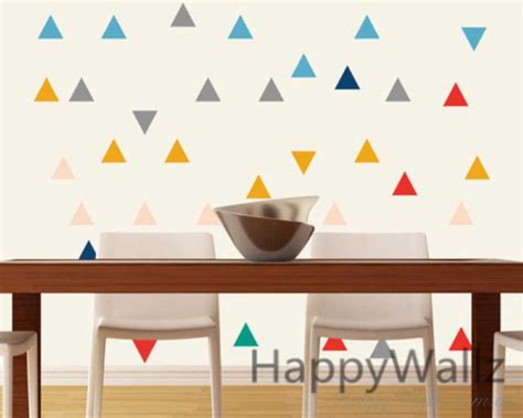 Triangle Pattern Wall Sticker