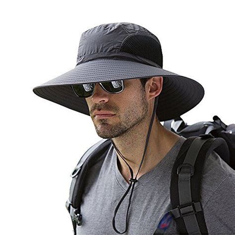 Hats And Caps Mens Fishing Sun Hats Uv Protection Upf 50 Boonie Bucket