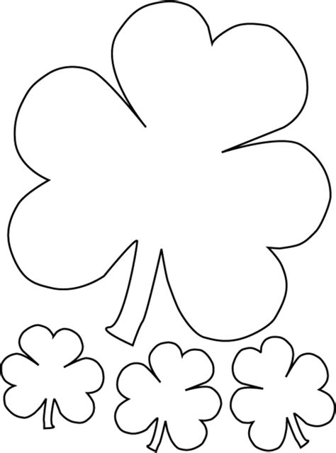 Free printable shamrock coloring pages for kids. St. Patrick's Day Coloring Pages - GetColoringPages.com