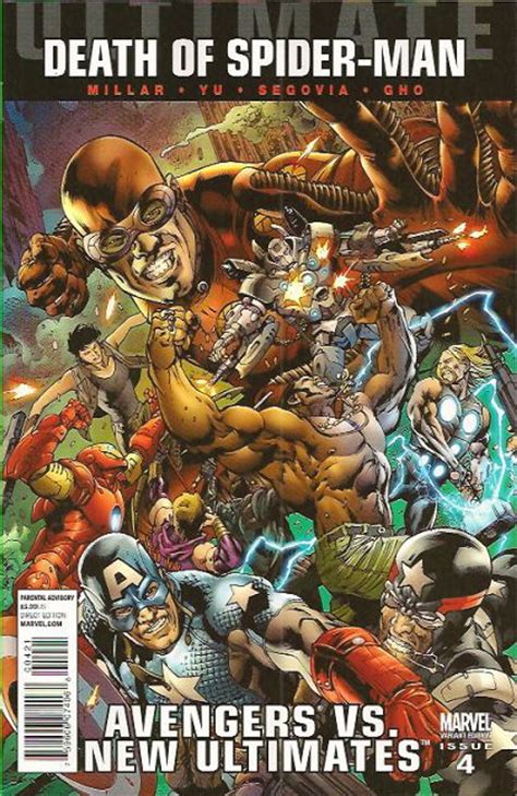 Marvel Ultimate Avengers Vs New Ultimates Comic Book 4b Marvel Comics