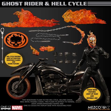Toyland Ghost Rider And Hell Cycle Together In One Awesome Set Bell