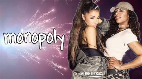 Ariana Grande And Victoria Monét Monopoly Lyrics Hd Youtube