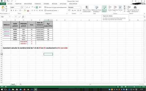 Excel Trouver Une Valeur Dans Une Colonne - Calculer le nombre d'une colonne avec conditions [Résolu] - Excel