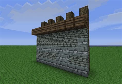 Modulair Medieval Walls Vol 1 Minecraft Project
