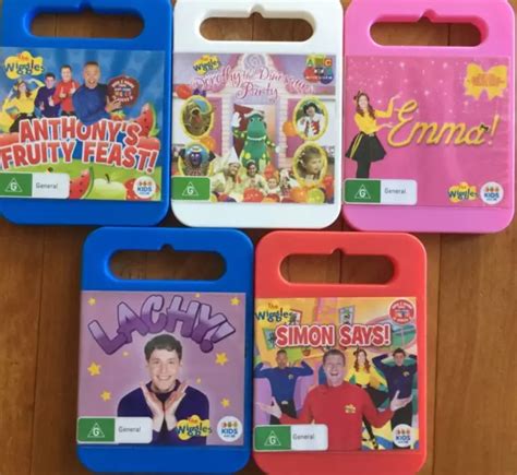 The Wiggles Anthony Dorothy Emma Lachy Simon Dvd Collection Region 4