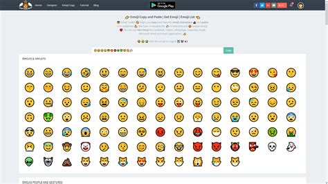 ️ Emoji Copy And Paste Get Emoji Emoji List 👈 Emoji Toolkit