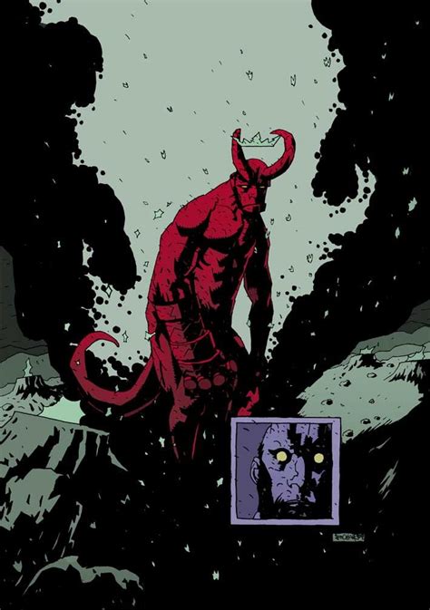 Hellboy In A Mignola Style By Alexander Fechner Hellboy Art Mike