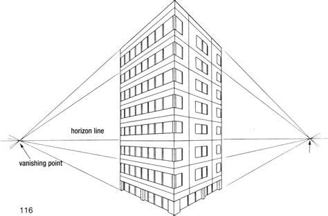 How To Draw Three Point Perspective High Rise Buildin