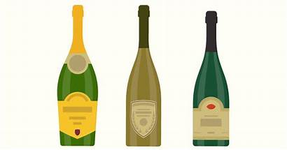 Champagne Prosecco Cava Between Infographic Differences Wine