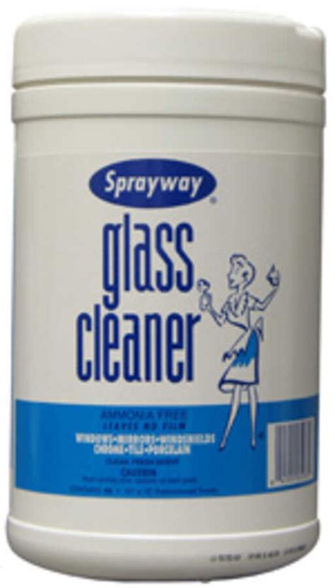 Glass Cleaner Wipes Sprayway Inc 933