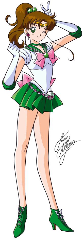 Kino Makoto And Sailor Jupiter Bishoujo Senshi Sailor Moon Drawn By