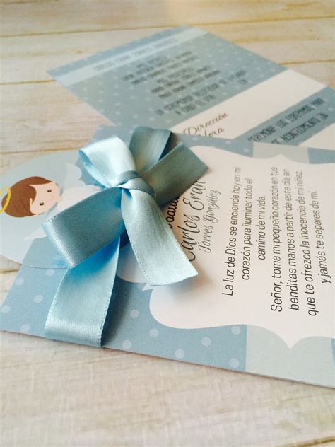 Invitaciones de bautizo para editar. Envío Gratis Invitaciones Bautizo Niño Angelito - $ 600.00 ...