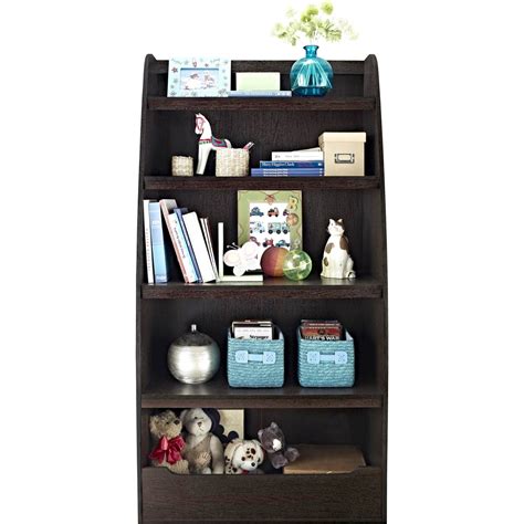Cosco Home Mia Kids 4 Shelf Bookcase Bookcases And Cabinets Furniture
