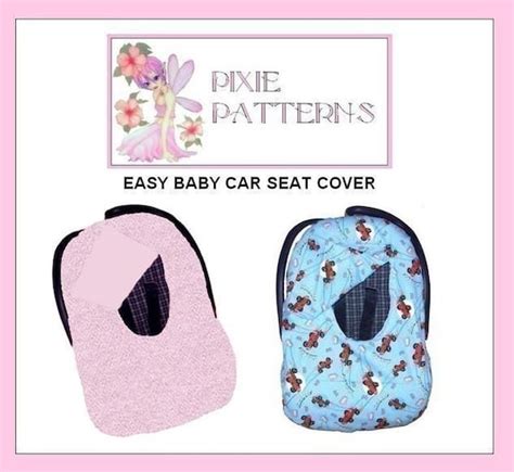 Items Similar To Baby Infant Car Seat Cover Pattern Free Ship On Etsy