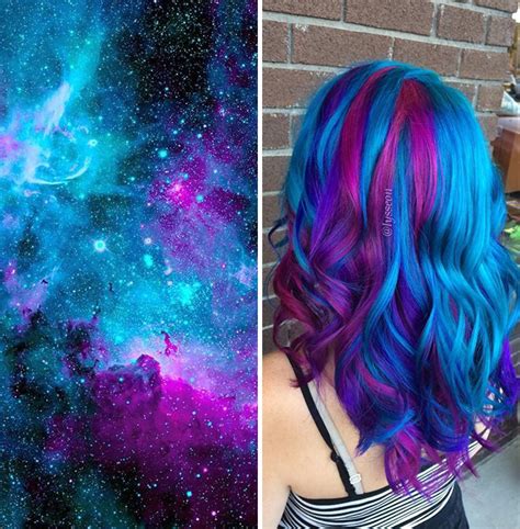 This Galaxy Hair Trend Is Out Of This World Bored Panda