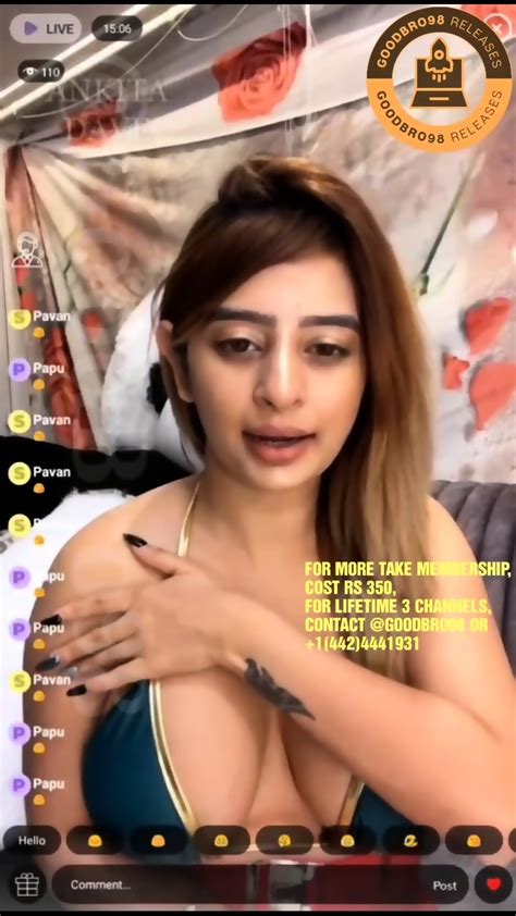 Ankita Dave Flaunting Her Big Boobs Paid App Live Eporner
