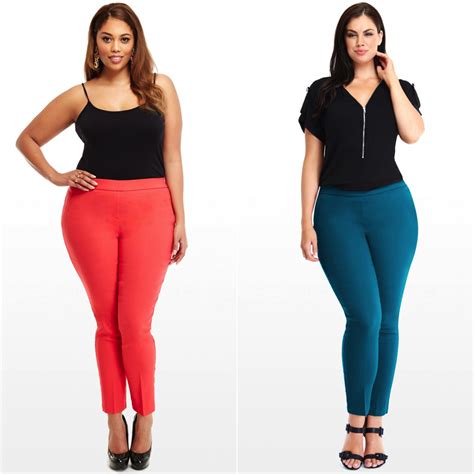 Wear And There Stretch Pants Plus Size Pants