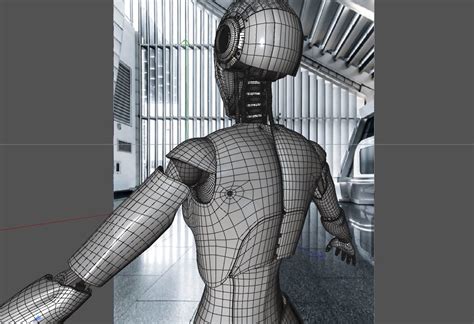 Artificial Intelligence AI Robot 3D Model CGTrader