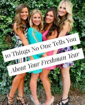 10 Things No One Tells You About Your Freshman Year Of College