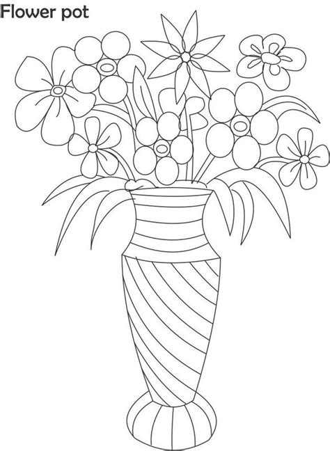 More coloring pages on the same themes:. Flower Pot Coloring Pages - Best Coloring Pages For Kids