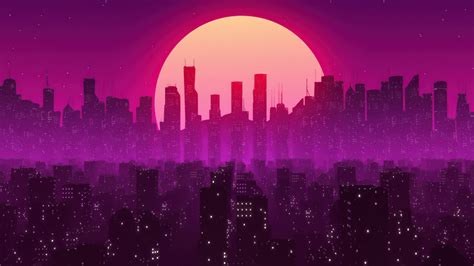 1366x768 Resolution Artistic Synthwave Hd City 1366x768 Resolution
