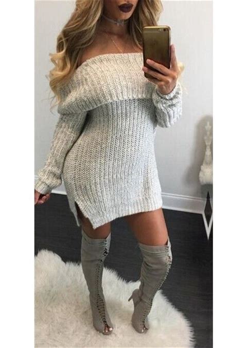 39 trendy coziest sweater dress outfit ideas for women eazy glam