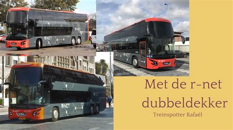 Met De R Net Dubbeldekker Bus Van Haarlem Naar Amstelveenseweg 1 2