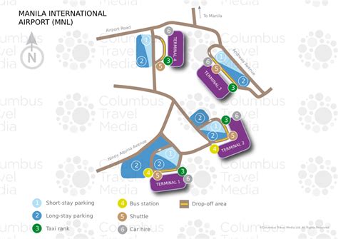 Manila International Airport Terminal Map