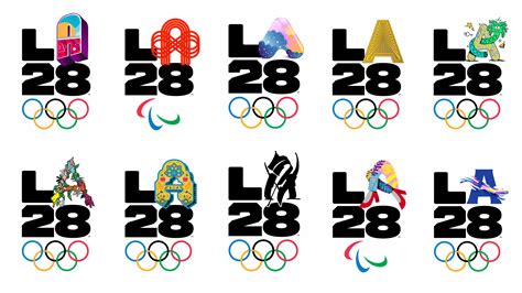 Meet Las 35 Different Logos For The 2028 Olympic And Paralympic Games