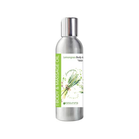 Buy Lemongrass Body And Massage Oil By Sea Of Spa Israel