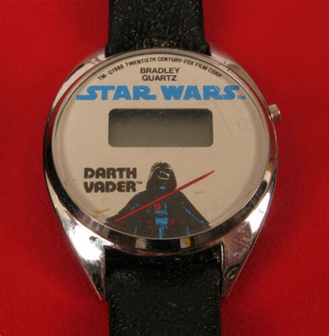 Vintage Original Star Wars Wrist Watch Darth Vader Needs A Battery Rare