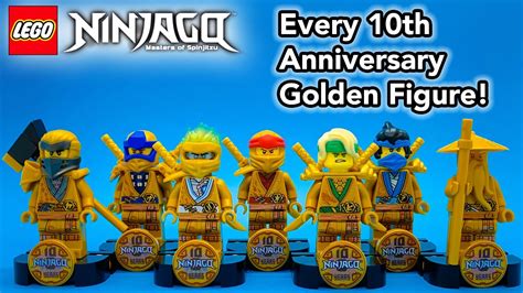 Every Lego Ninjago 10th Anniversary Golden Ninja Overview Review And