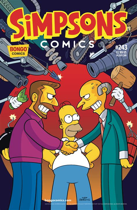Feb181183 Simpsons Comics 243 Free Comic Book Day