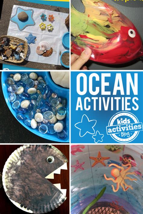 8 Fun Ocean Activities Kids Activities Blog