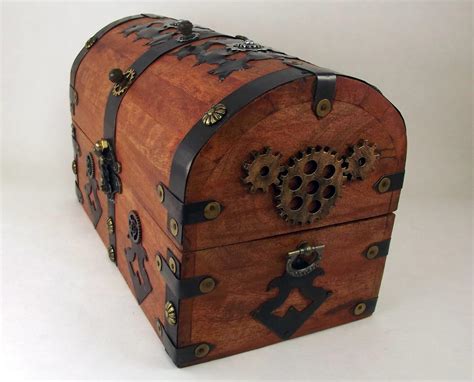 Steampunk Box Treasure Chest By Janus002 On Deviantart
