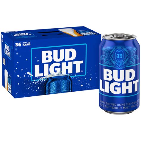 Bud Light Beer 24 Pack 12 Fl Oz Bottles