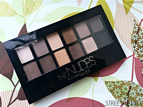 Maybelline S The Nudes Palette Review Malaysia Edition All About