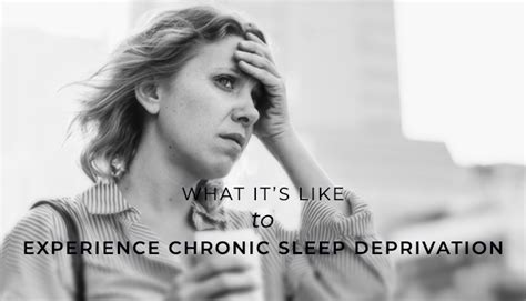What Its Like To Experience Chronic Sleep Deprivation