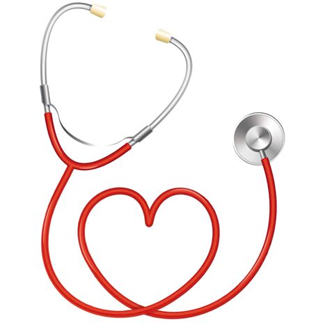 Stethoscope Heart Medicine Pulse Heart Png Download 800782 Free