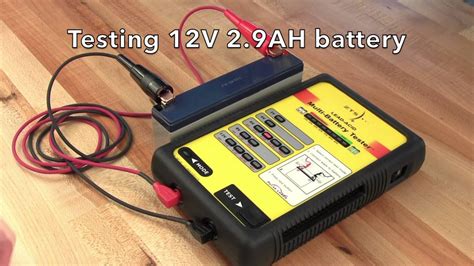 Zts Mbt La2 Lead Acid Battery Tester How To Use Youtube