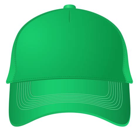 Green Baseball Cap Hat Png Transparent Background Free Download