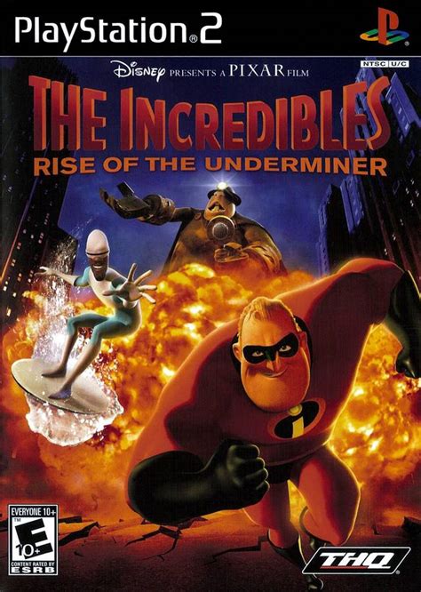 Fiche Du Jeu Incredibles The Rise Of The Underminer Sur Sony