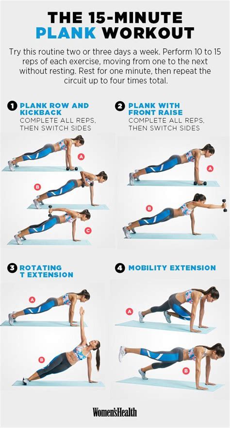 The Plank Workout That Will Tone Your Abs Sculpt Your Tush And Strengthen Your Arms Plank