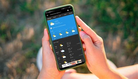 Weather Display On Android Agemzaer