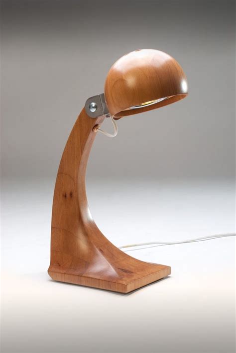 Lisbeth dahl retro lampe schreibtischlampe silber tischlampe 40 cm h. Woobik-Holz-Schreibtisch-Lampe | Etsy | Lampe ...