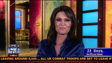 Ladies In Satin Blouses Sarah Palin Blue Satin Blouse